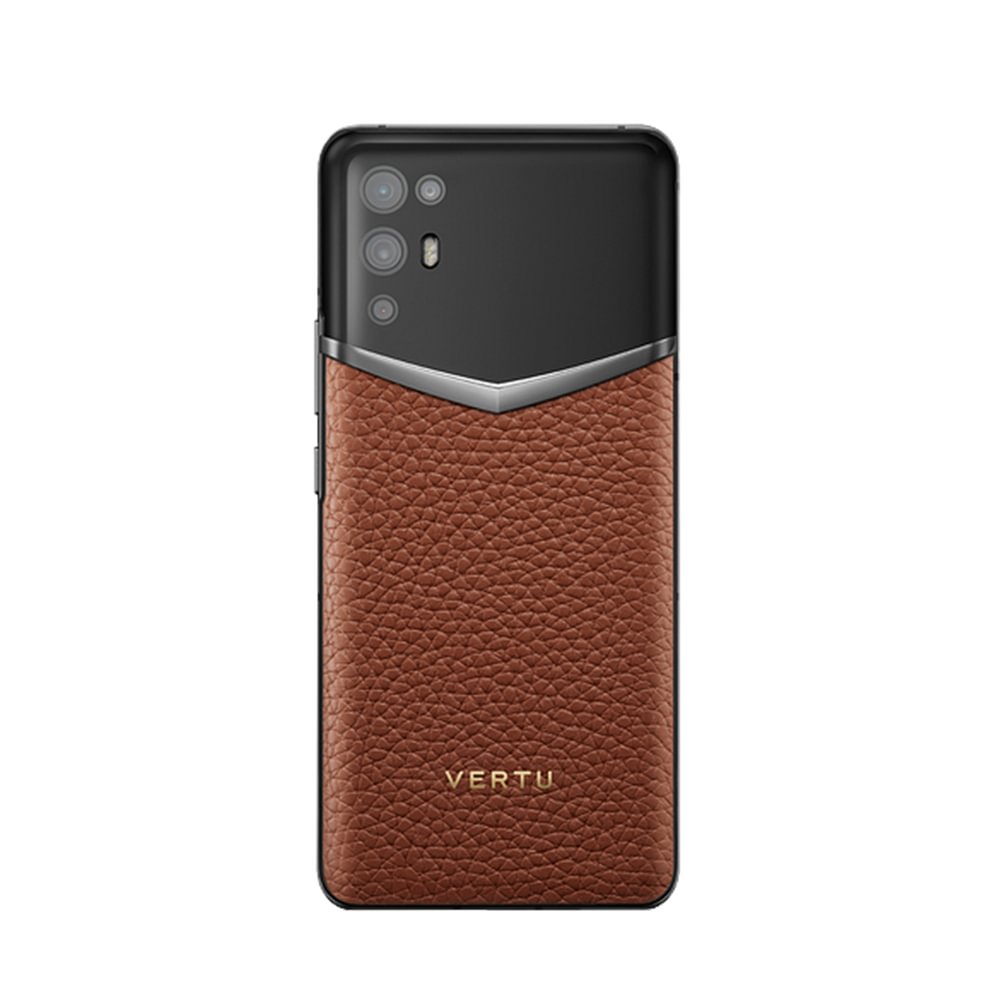 VERTU IVERTU CALF LEATHER CARAMEL BROWN
