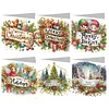 Diamond Painting Christmas Greeting Cards Congratulations Cards & Gifts