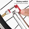 Portable Tire Inflator Aluminum Alloy CO2 Bike Tire Inflator Cycling Accessories
