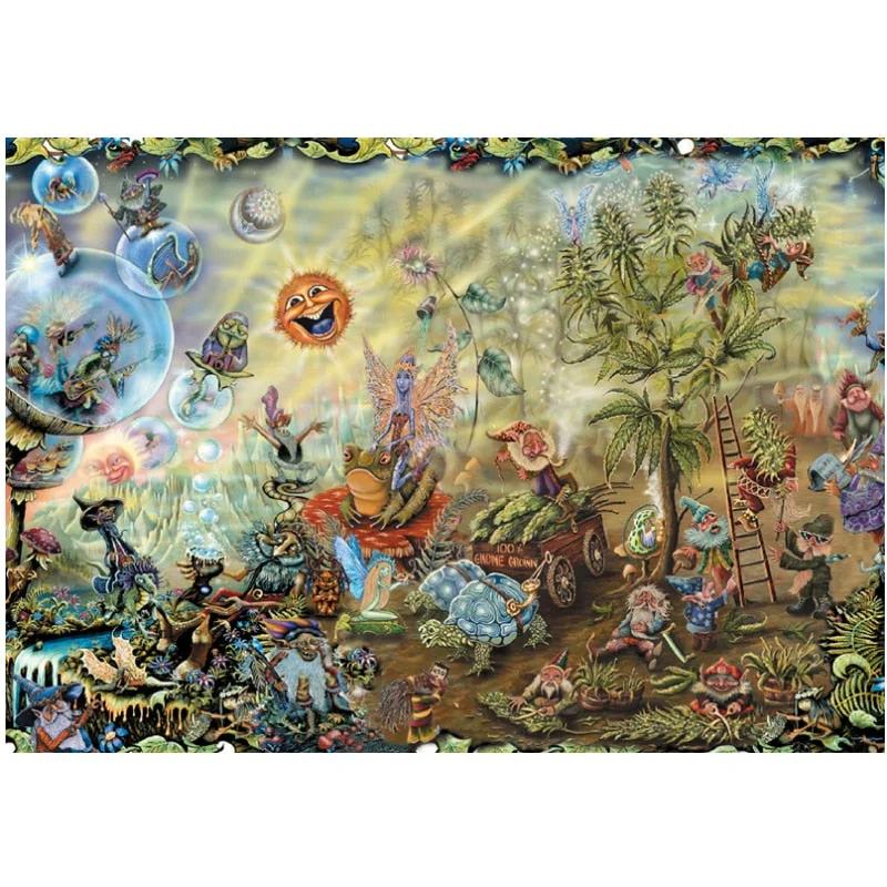 High Quality Jigsaw Puzzle 2000 Pieces Assembles Toys for Adult Decompression Games Home Decoration Picture Dream Ticket