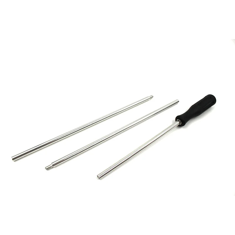 Shotgun Cleaning Kit 6PCS with Aluminum Rods and Nylon Brush and Bronze Bore Brush and Cotton Mop for 12ga,20ga,410ga rifles