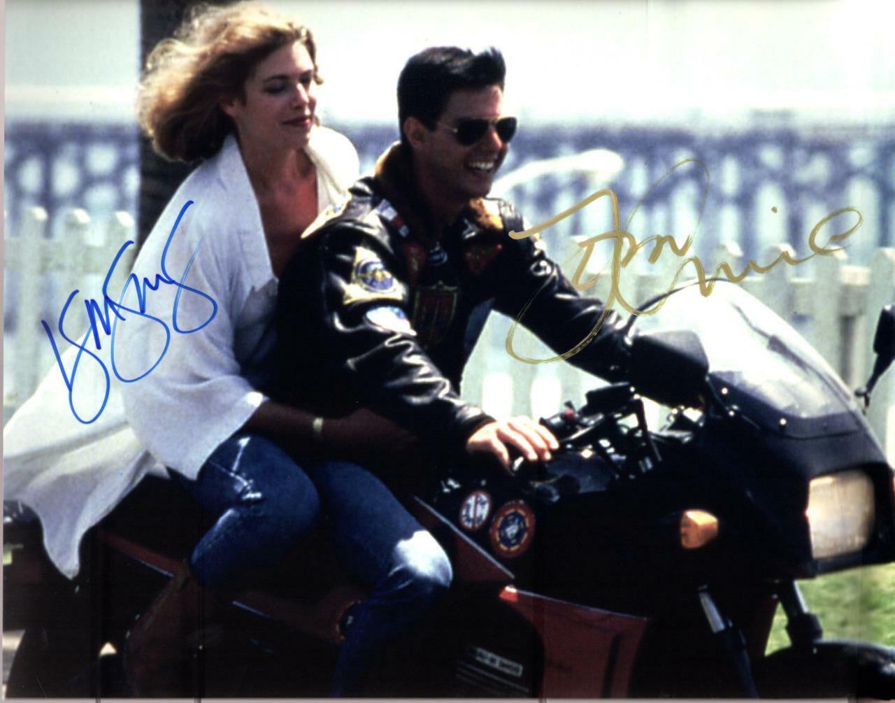 Tom Cruise Kelly McGillis autographed 11x14 signed Photo Poster painting Picture Pic and COA