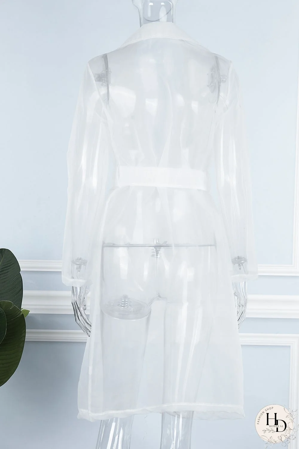 White Casual Solid Cardigan Turndown Collar Outerwear