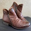 Casual Fashion Low Heel Winter Boots