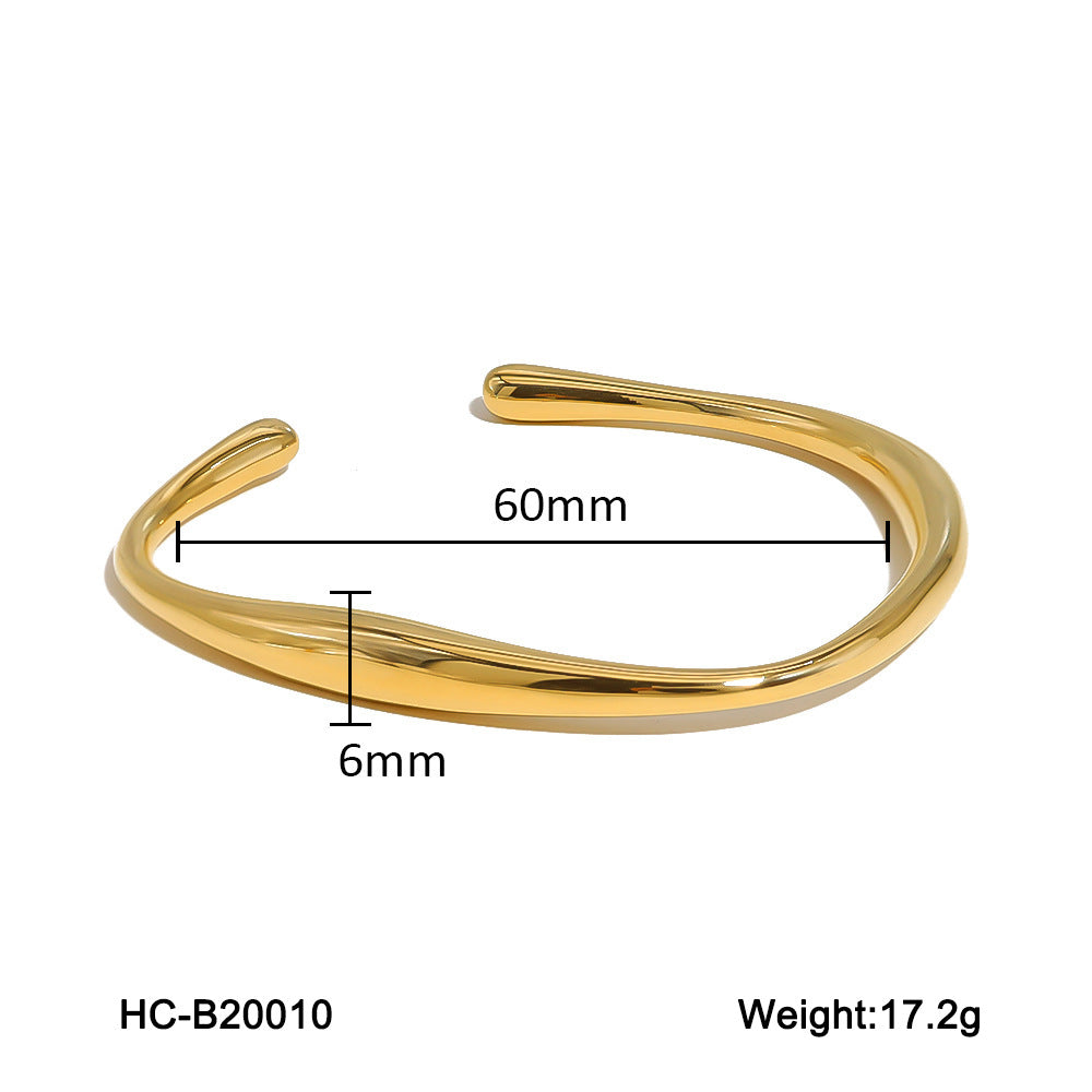 Classic Kajia Couple Titanium Steel Bracelet Fashionable And Versatile Starry Sky Diamond Stainless Steel Ladies Bracelet