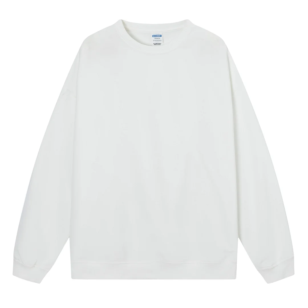 Men's Basic White Sweatshirt