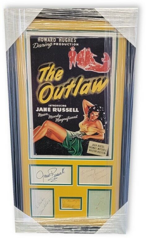 Jane Russell Walter Huston Photo Poster painting Framed Cuts The Outlaw Beckett BAS A90789