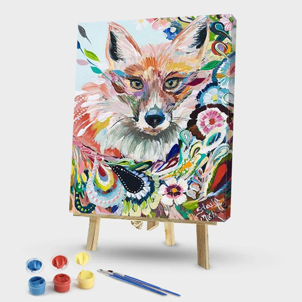 

40*50CM - Paint By Numbers - Fox, 501 Original
