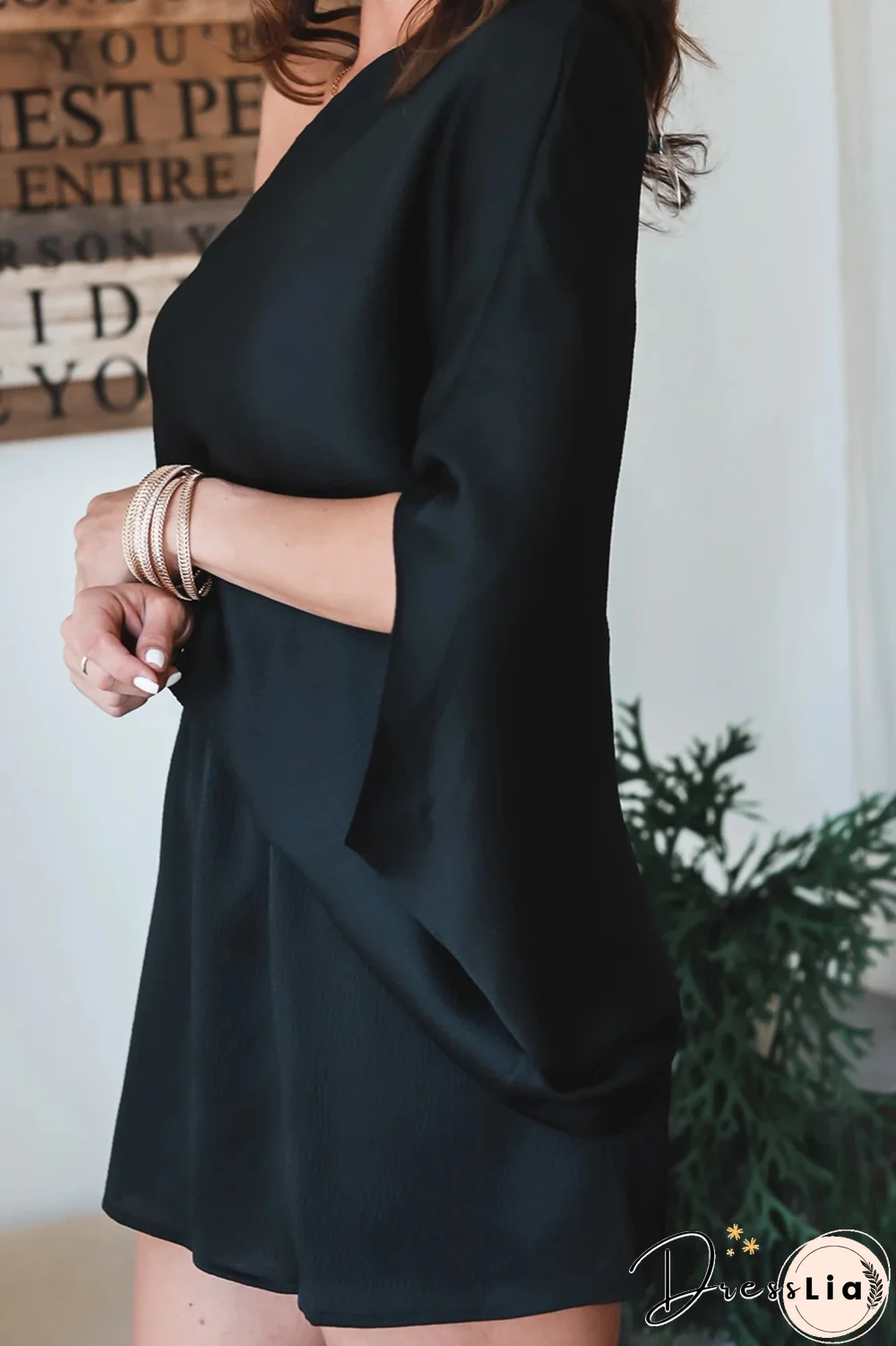 KarliDress Side To Side One Shoulder Statement Dress P12755