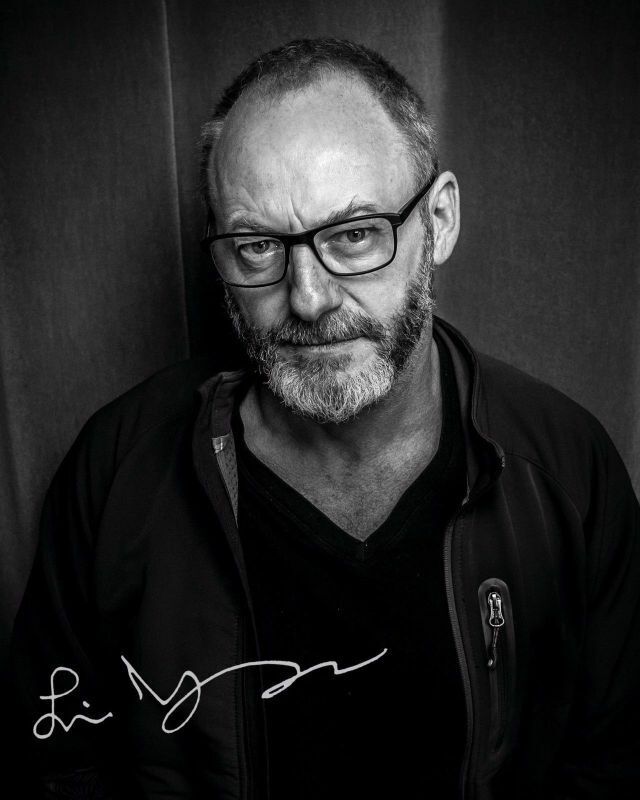 Liam Cunningham Autograph Signed Photo Poster painting Print