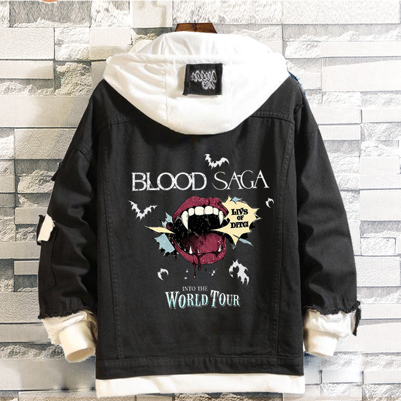 ENHYPEN Blood Saga World Tour Demnie Jacket Hoodie