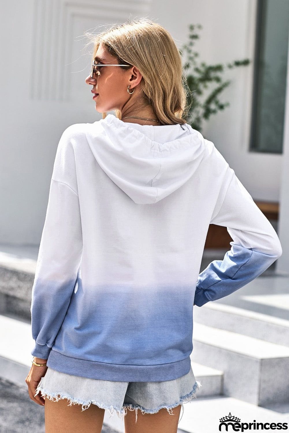 Gradient Long Sleeve Hoodie