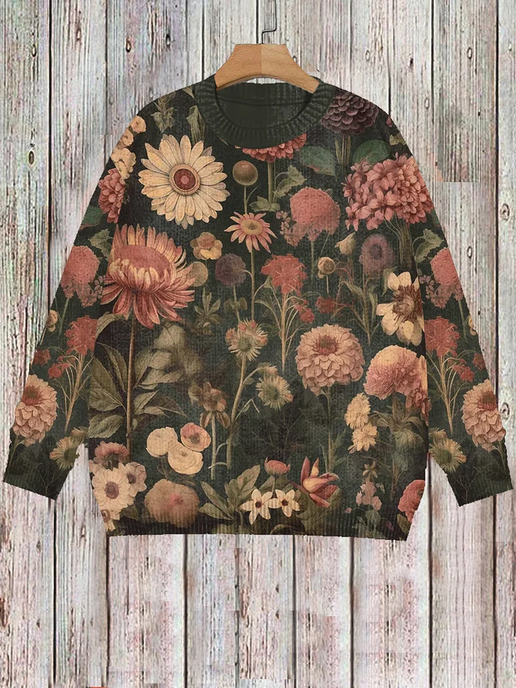 Vintage best sale floral sweatshirt