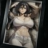 KKRD-006 Mikasa Ackerman Decorative Painting - Attack On Titan - B&W Studio