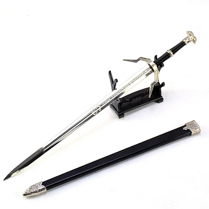 30cmウィッチャー3ワイルドハント 銀の剣 ミニ武器 キーホルダー アクセサリ Amazon.co.jp: ウィッチャー3 ワイルドハント 銀の剣 剣 ミニ