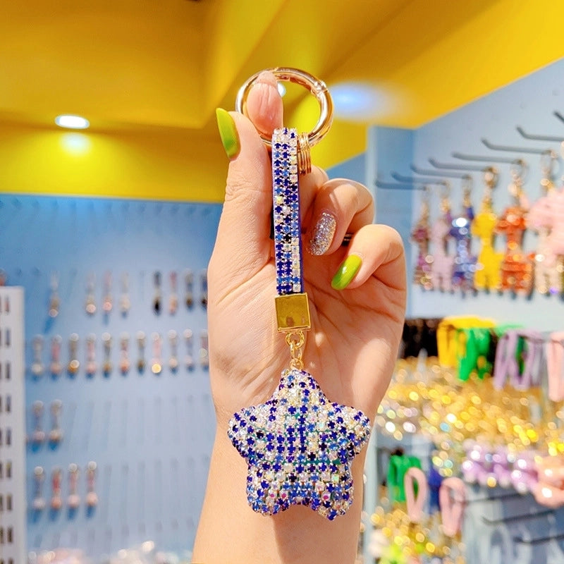 Cute Star Czech Diamond Women’s Keychain