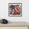 Diamond Painting-DIY Crystal Rhinestone Independence Day Flower(40*40CM)
