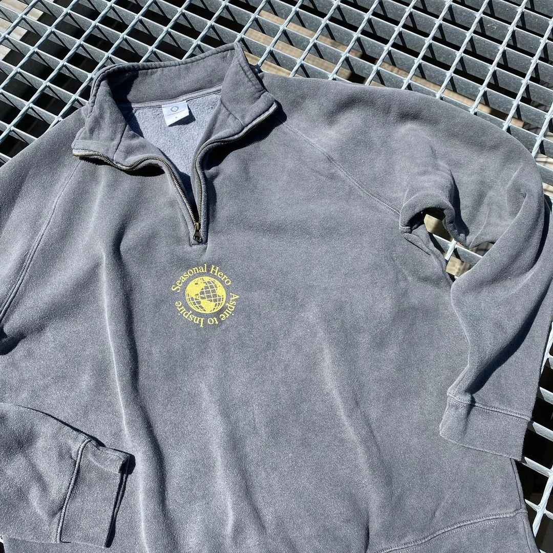 Men Vintage Fashion Strips Simple Casual Unisex Sweatshirt