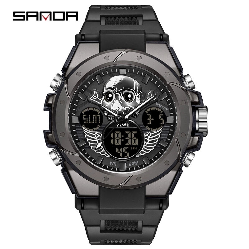 Modern Style Solid Color Electronic Men’s Watches