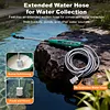 31 Inch Battery Powered Sprayer Wand Rechargeable Electric Sprayer Telescopic Wand with Hose 3 Mist Nozzles for Lawn and Garden