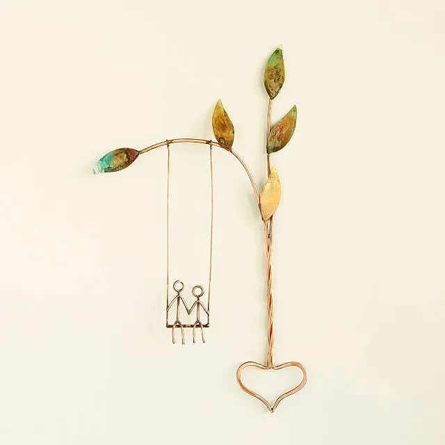 💖Mother's Day Promotion 80% OFF - Rooteds In Love Swing Sculpture