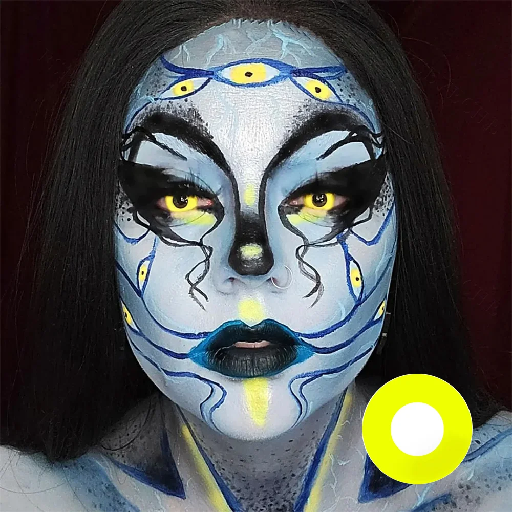 Yellowout Halloween Contacts