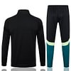 Joyfball 2024/2025 Manchester United Long Zipped Jacket Black Football Jersey 1:1 Thai Quality
