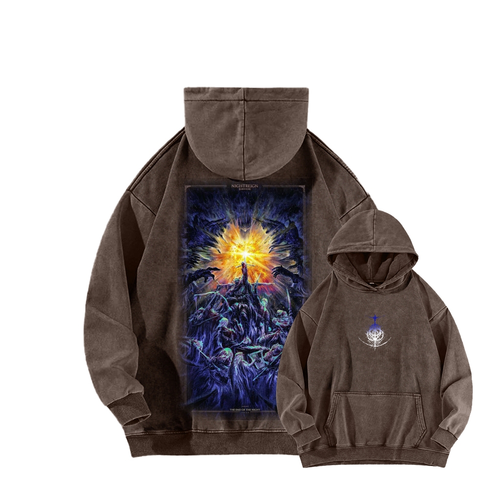 Elden Ring Unisex Washed Hoodie 2602000345