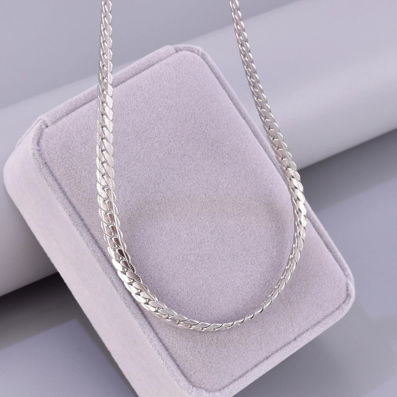 Elegant Minimalist Solid Color 304 Stainless Steel Titanium Steel Plating Pendant Necklace
