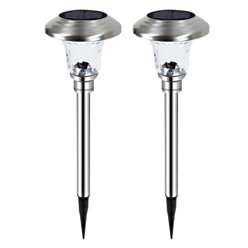 

LED Solar Light Glass Projection Lawn Stake Lamp Garden Landscape Decor (B), 501 Original