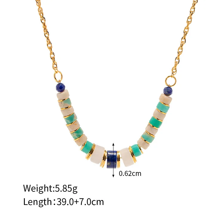 Olivenorma Lapis Lazuli Emperor Stone Agalmatolite Jewelry Set