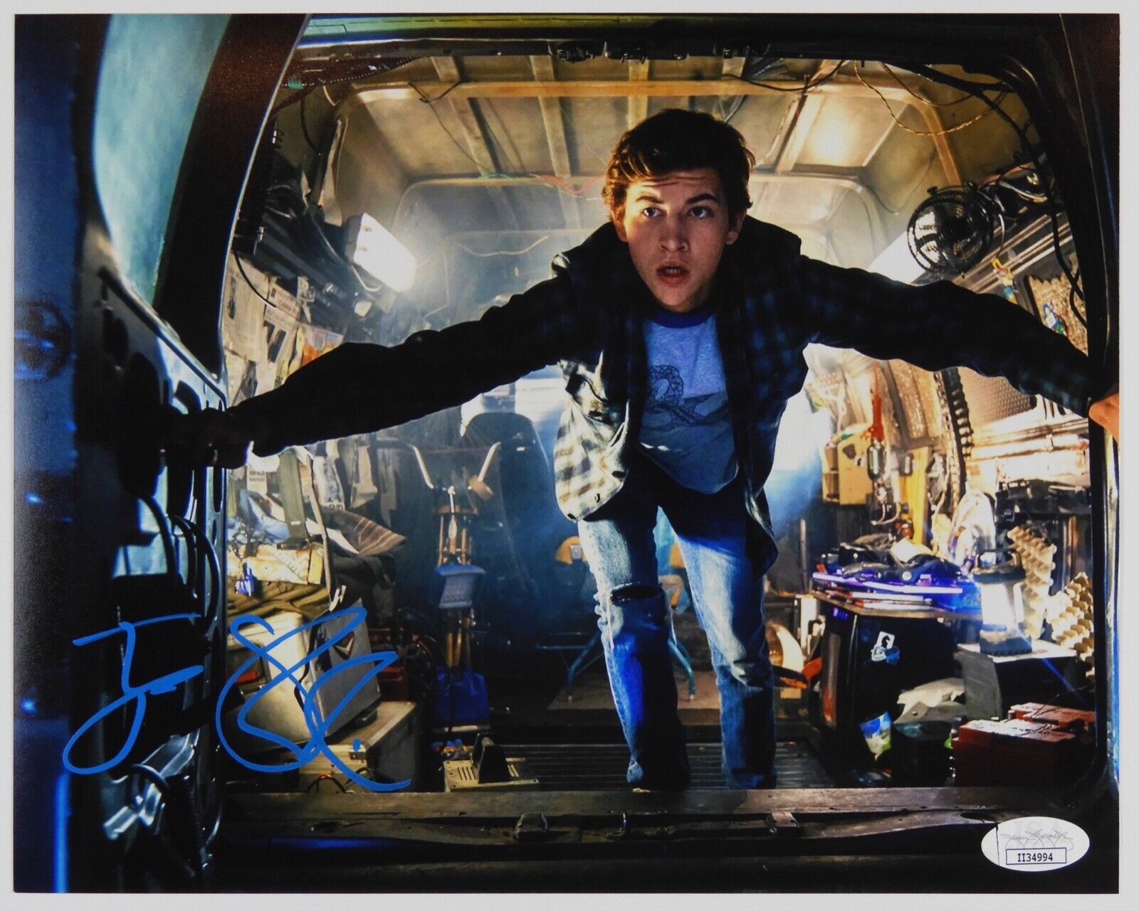 Tye Sheridan Autograph JSA 8 x 10 Signed Photo Poster painting Player One XMen