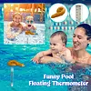 Floating Water Thermometer with Rope Floating Poop Thermometer for Spas Hot Tubs