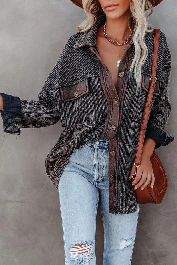 Zion Button Down Utility Shacket Jacket