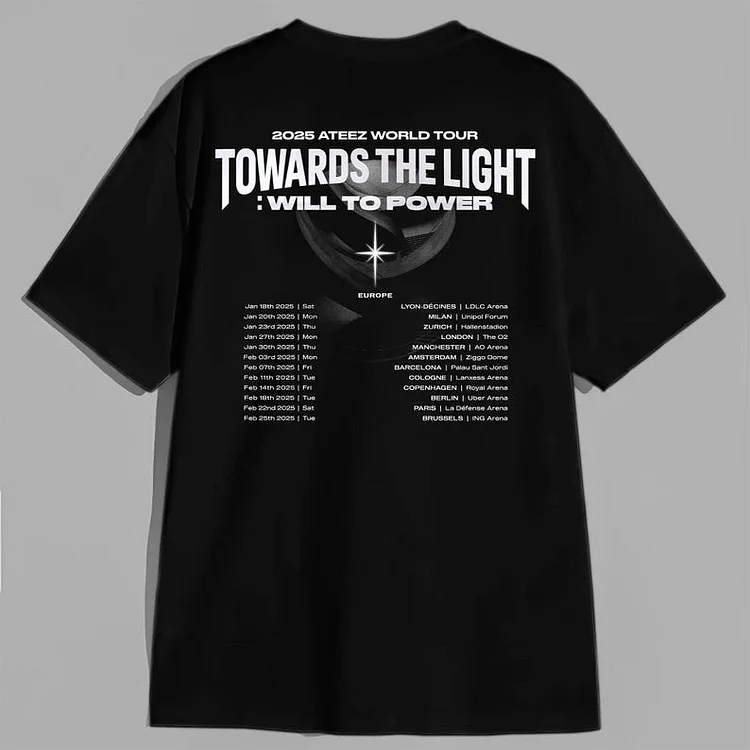 2025 Ateez Towards The Light: Will to Power World Tour Time Track