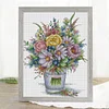 (Stamped/Counted) Colorful Vases-14CT Cross Stitch 33*44cm/12.99*17.32in