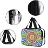 DIY Mandala Diamant Kunst Strass Make-up Tasche Transparent PVC Aufbewahrungspack Geschenk