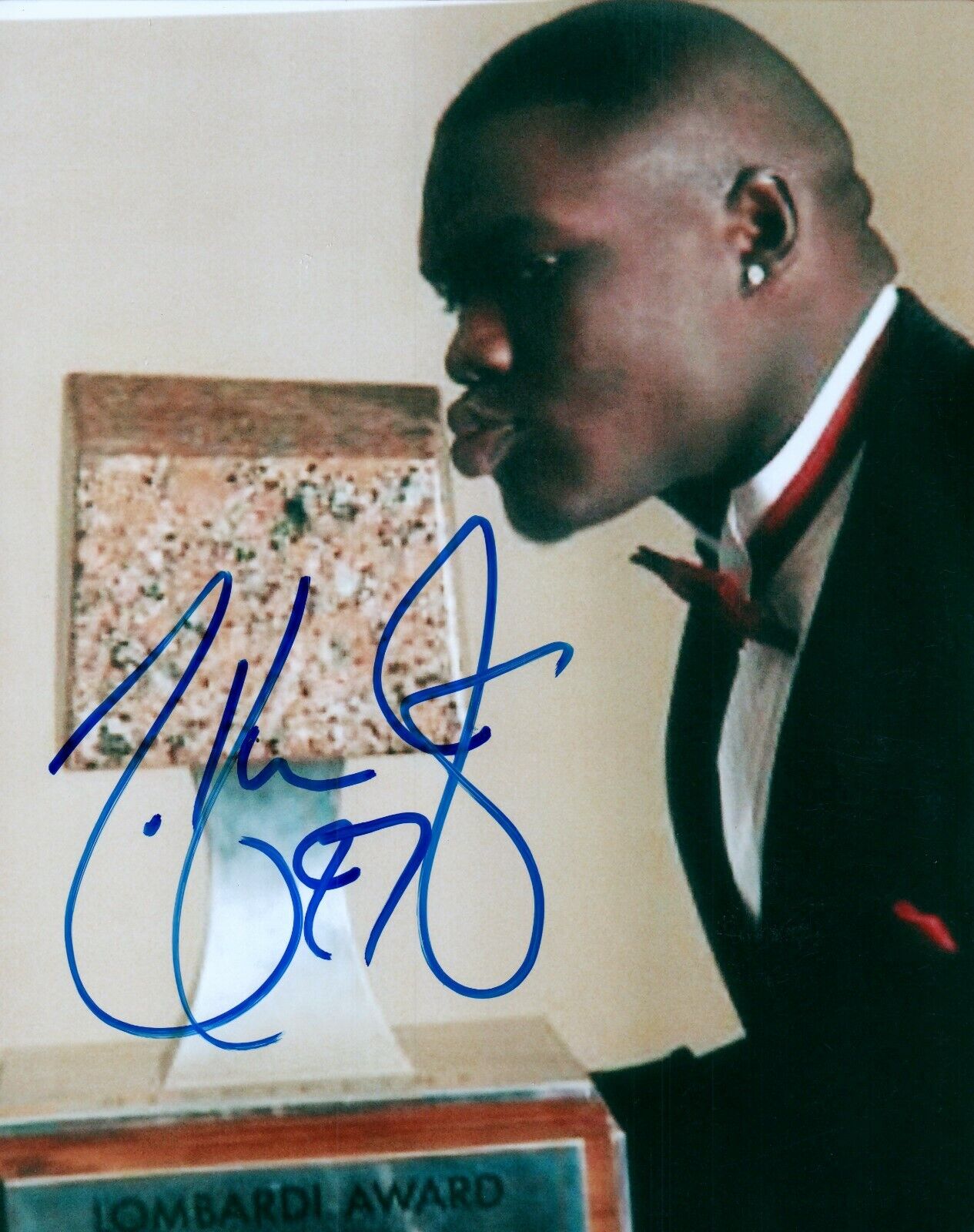 Tommie Harris Jr Oklahoma Sooners Signed 8x10 Photo Poster painting Autographed COA 121