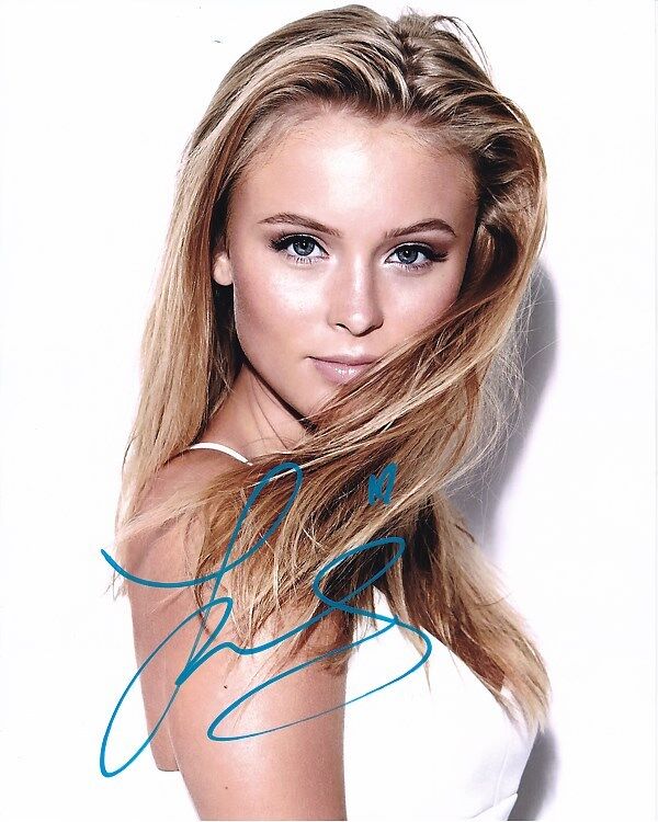 ZARA LARSSON signed autographed Photo Poster painting