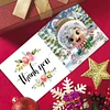 8Pcs DIY Christmas Special Shape Diamond Painting Greeting Cards