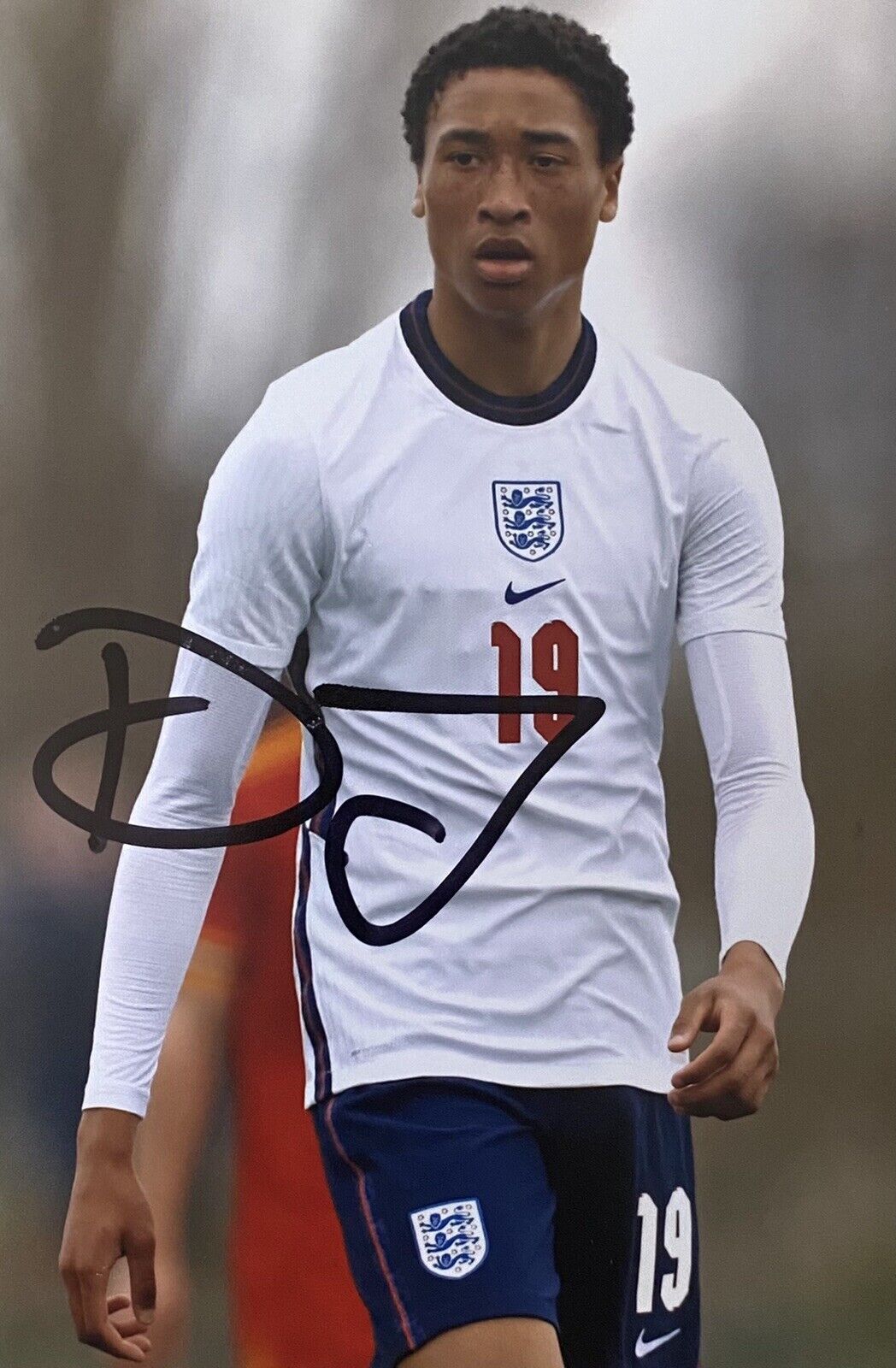 Daniel Jebbison Genuine Hand Signed England 6X4 Photo Poster painting, Exact Proof