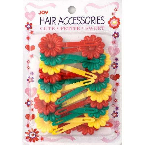 Joy Daisy Barrette 20ct Assorted