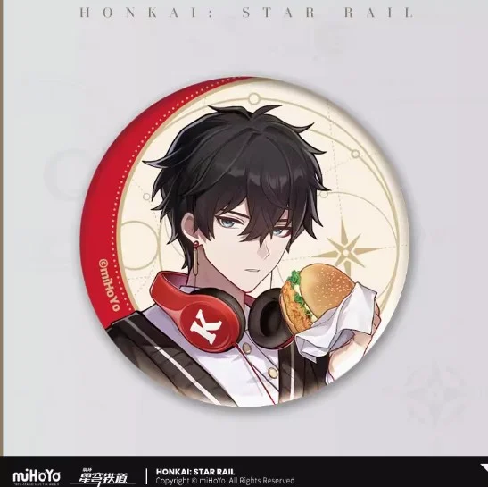 HSR x KFC x Food Fest Badges [Original Honkai Official Merchandise]