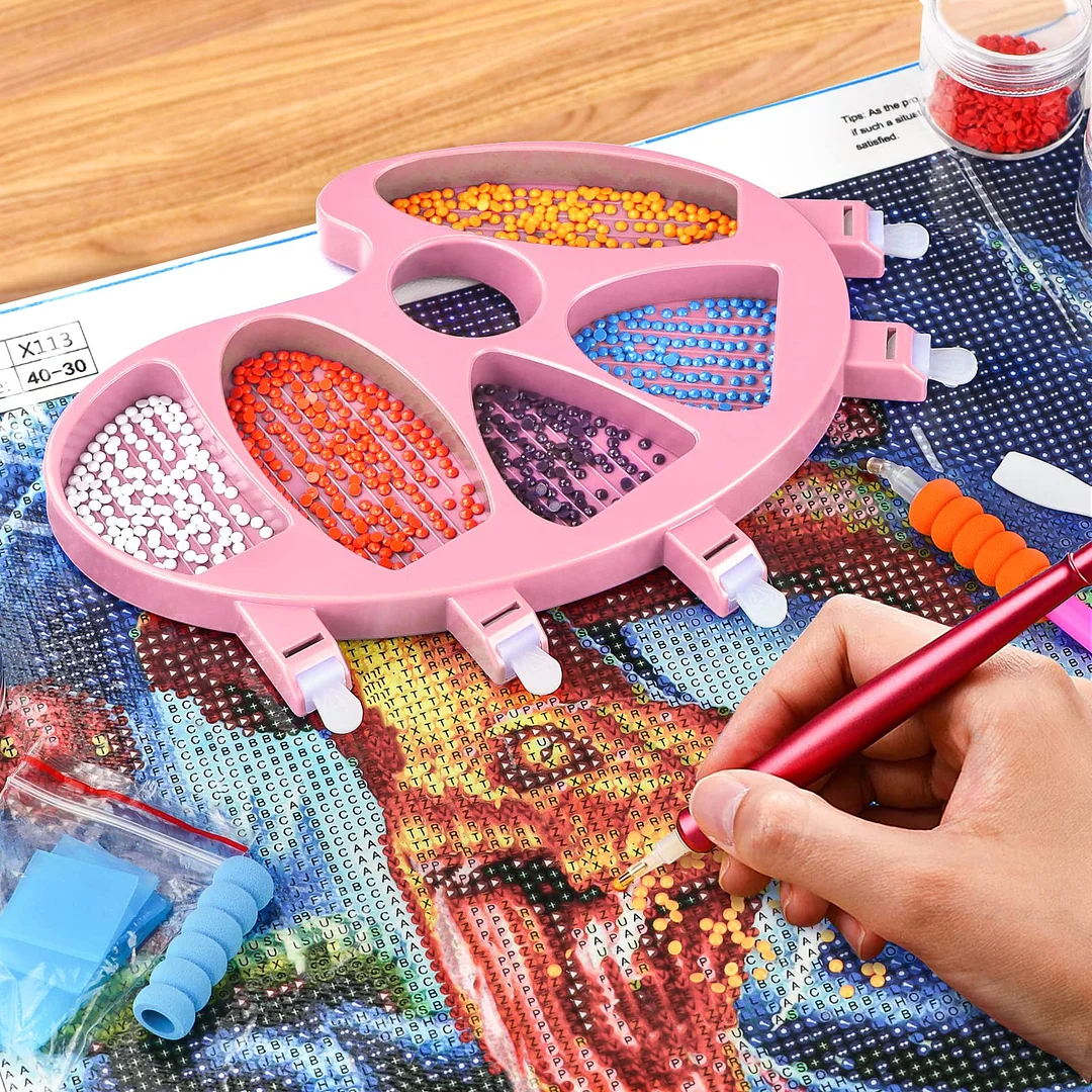 Diamond Painting Tools | 5 Section Palm Trays