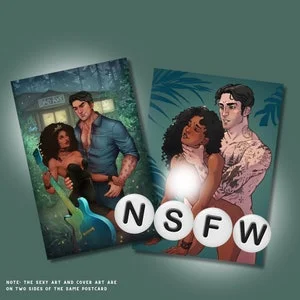Pornhint Wrestling with Werewolves NSFW DoubleSided Art Print 5"x7" NSFW