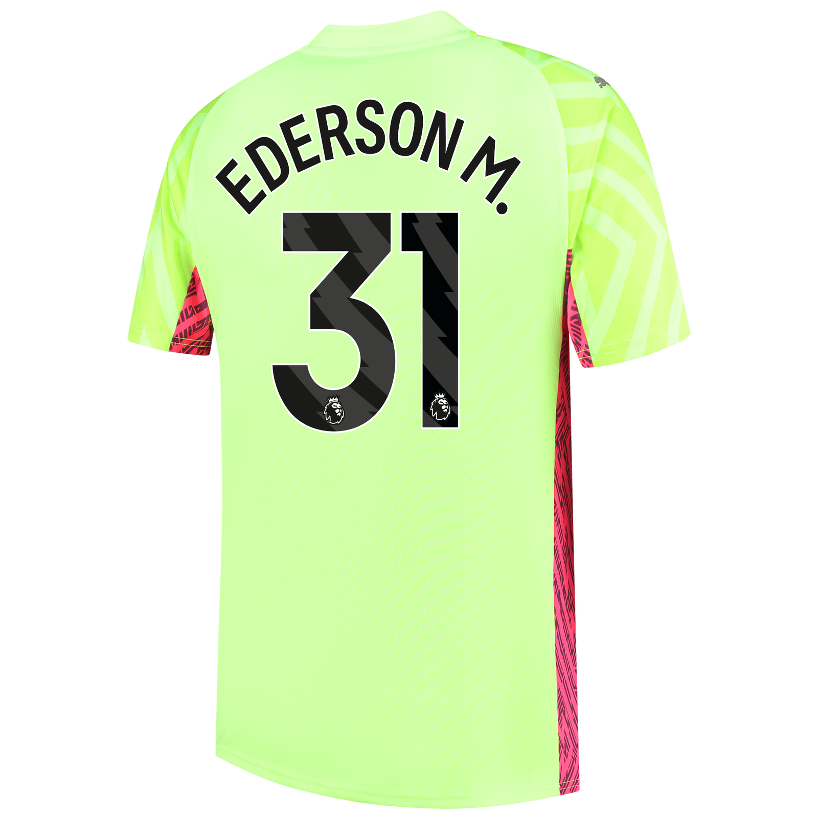 Man City Ederson Moraes 31 Torwart Trikot 2023-2024 - Gelb