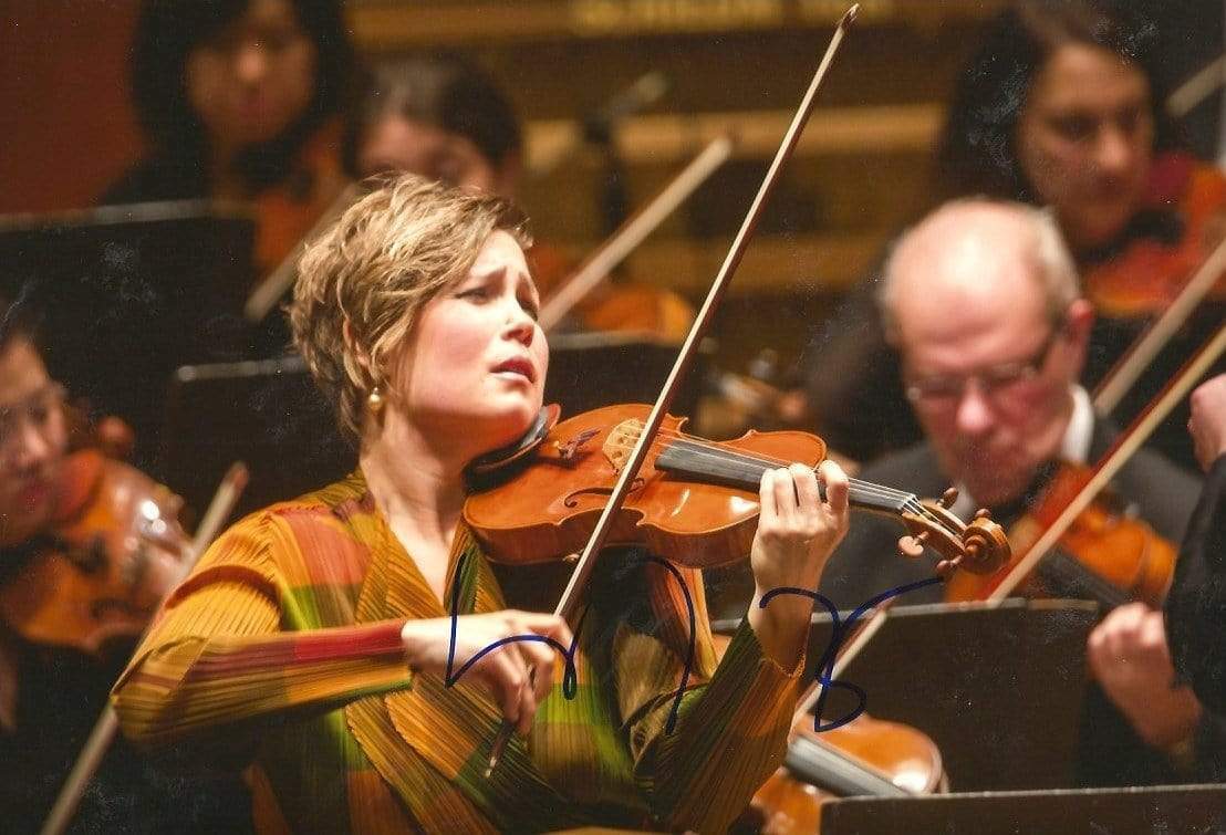 Leila Josefowicz VIOLINIST autograph, In-Person signed Photo Poster painting