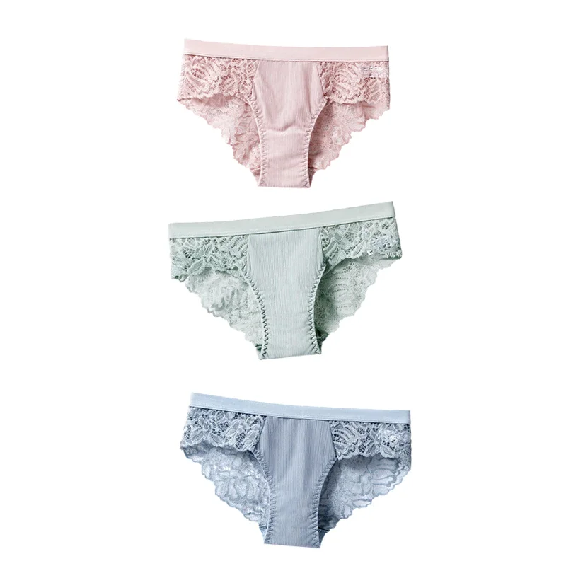 Billionm Confort Panties Sexy Panty Seampless Briefs Lace Women Underwear Lingerie for Female Girl Floral Pantys Underpants