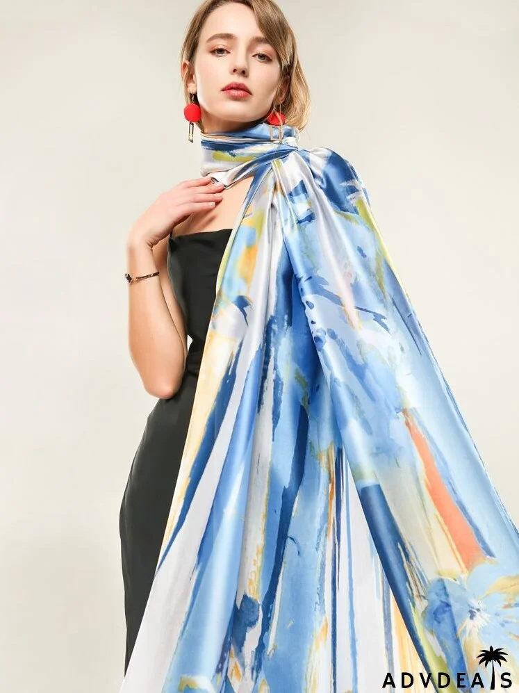 Color Block Scarf