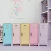 Etude House Small Metal Storage Cabinet, Desktop Storage, Girl's Storage Cabinet, Small Metal Cabinet